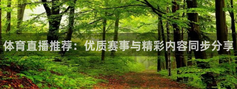 体育直播推荐：优质赛事与精彩内容同步分享