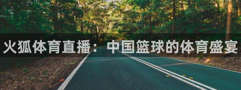 火狐体育直播：中国篮球的体育盛宴