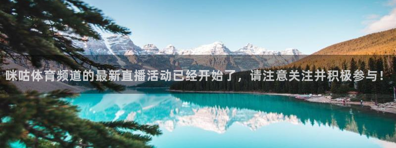 咪咕体育频道的最新直播活动已经开始了，请注意关注并积极参与！
